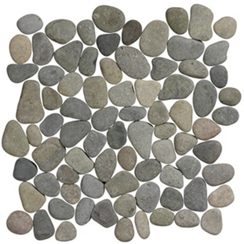 Stone Pebbles Black Bali 30x30 cm Stone Pebbles Black Bali 30x30 cm
