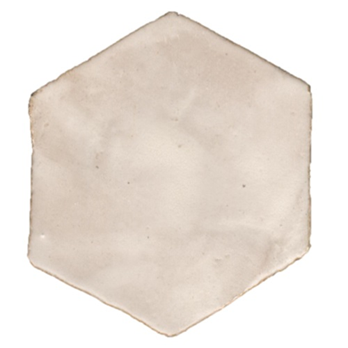 Terra-Alta-Royal Blanco Hexagonal 16 cm Terra-Alta-Royal Blanco Hexagonal 16 cm