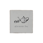 Malaga Bone Decor Kettle 13x13cm