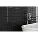 Metro Black 10x20 cm