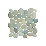 Stone Pebbles Green Flores 30x30 cm