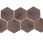Terra-Alta-Royal Mangneso Hexagonal 11 cm Terra-Alta-Royal Mangneso Hexagonal 11 cm