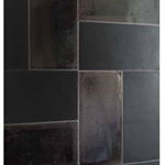 Terre-Spatula-Lucido Nero Lucido 10x20 cm